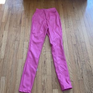 Pretty Little Thing faux leather pants